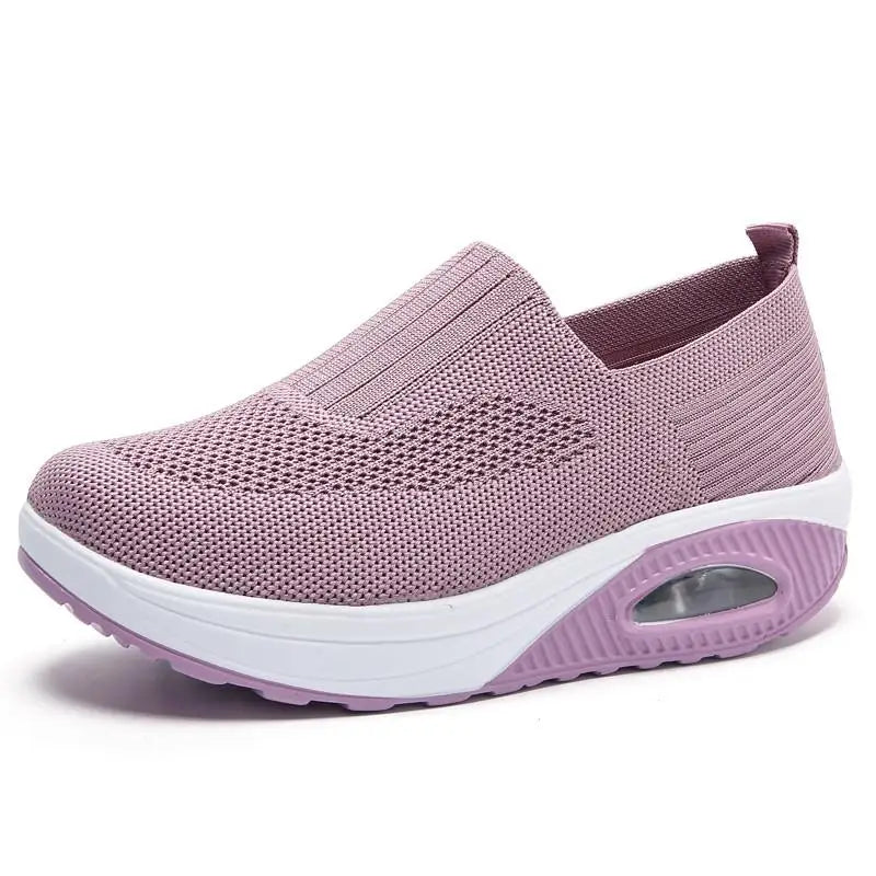 Dames Sneakers met Platform en Ademend Design voor Casual Schoenen - Lichtgewicht en Comfortabel voor Dagelijks Gebruik - Dames - Schoenen