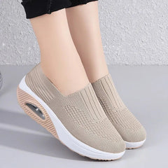 Dames Sneakers met Platform en Ademend Design voor Casual Schoenen - Lichtgewicht en Comfortabel voor Dagelijks Gebruik - Dames - Schoenen