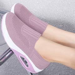Dames Sneakers met Platform en Ademend Design voor Casual Schoenen - Lichtgewicht en Comfortabel voor Dagelijks Gebruik - Dames - Schoenen