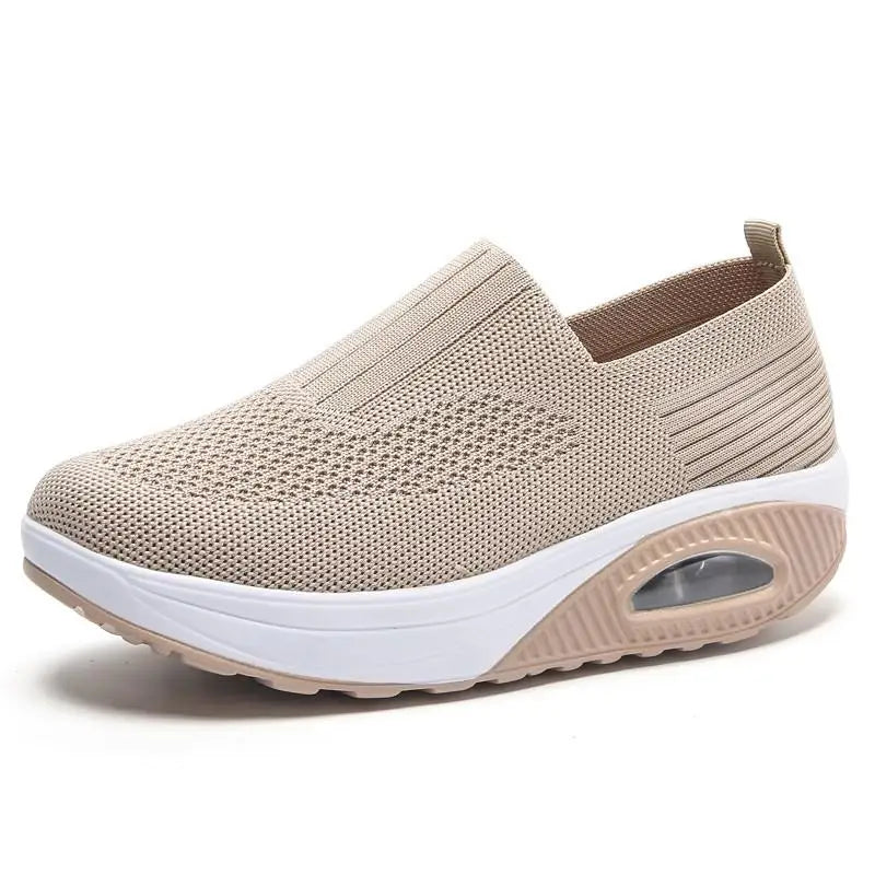 Dames Sneakers met Platform en Ademend Design voor Casual Schoenen - Lichtgewicht en Comfortabel voor Dagelijks Gebruik - Dames - Schoenen