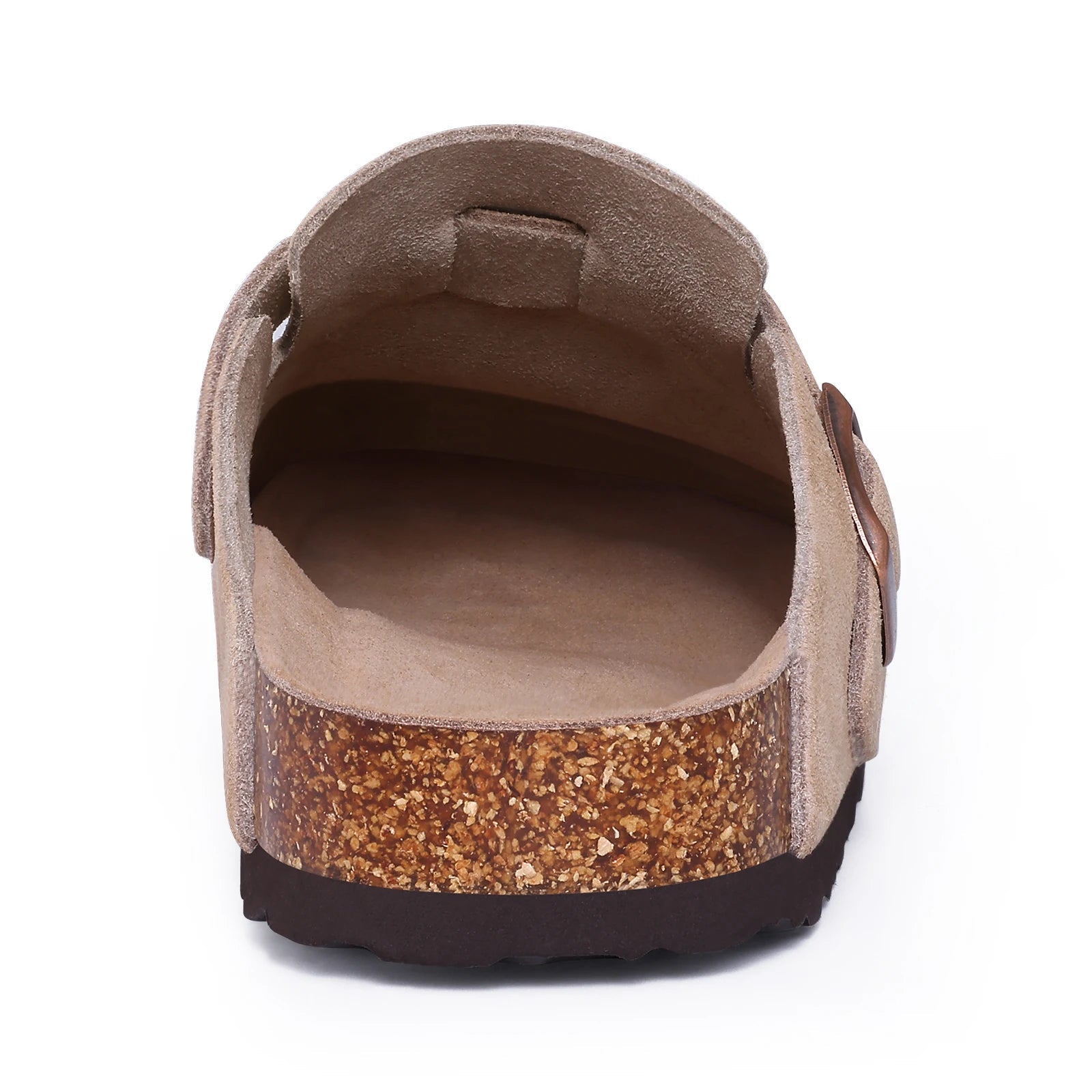 Dames Suède Klompen – Comfortabele Slip - On Klompjes met Zacht Voetbed en Boogsteun - Dames - Schoenen