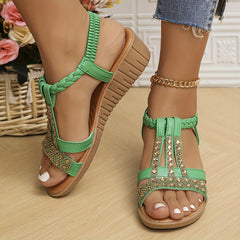 Orthopedische Ibiza Sleehak Sandalen Dames – Comfort & Stijl in Eén