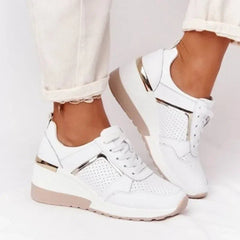 Grote Maten Dames Sneakers – Slijtvaste Casual Platform Schoenen voor Dagelijks Gebruik - Dames - Schoenen