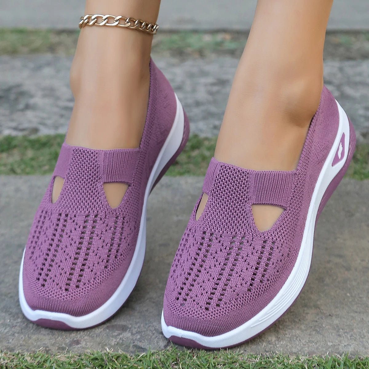 Lichte Wandelschoenen Dames – Ademend en Comfortabel voor Alle Seizoenen - Dames - Schoenen