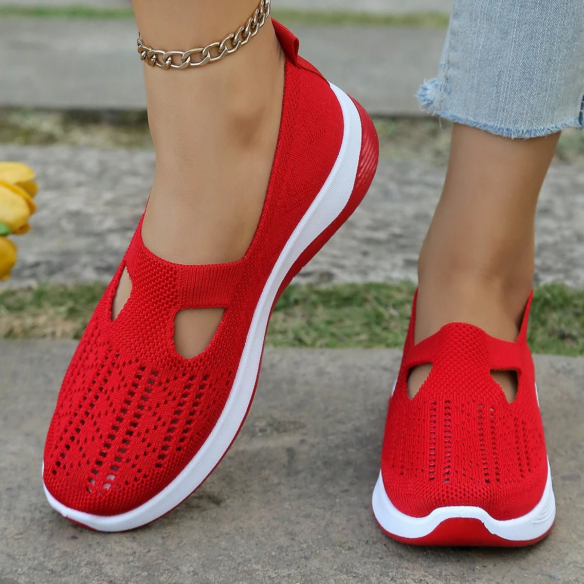 Lichte Wandelschoenen Dames – Ademend en Comfortabel voor Alle Seizoenen - Dames - Schoenen