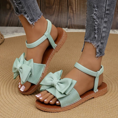 Modieuze Dames Slippers – Comfortabel Boogontwerp met Platte Hiel voor de Zomer - Dames - Schoenen