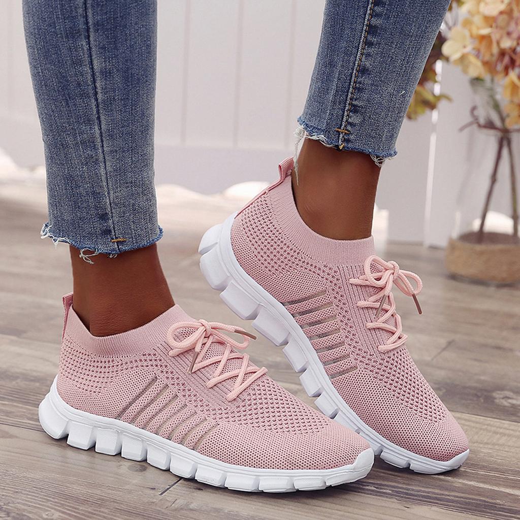 Orthopedische Comfort Sneakers Dames - Ademend, Schokabsorberend, Slipvaste Zool, Ergonomisch Ontwerp - Dames - Schoenen