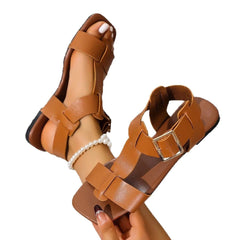 Platte Sandalen Dames – Comfortabel en Ademend Zomerfootwear met Antislipzool - Dames - Schoenen
