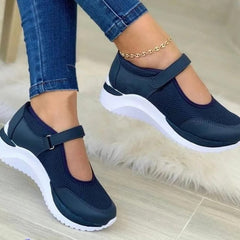 Orthopedische Dameschoenen met Schokabsorberende Zool en Ademend Materiaal – Comfortabele en Modieuze Sneakers-3